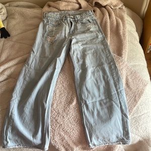 american eagle skater jeans size 6 short